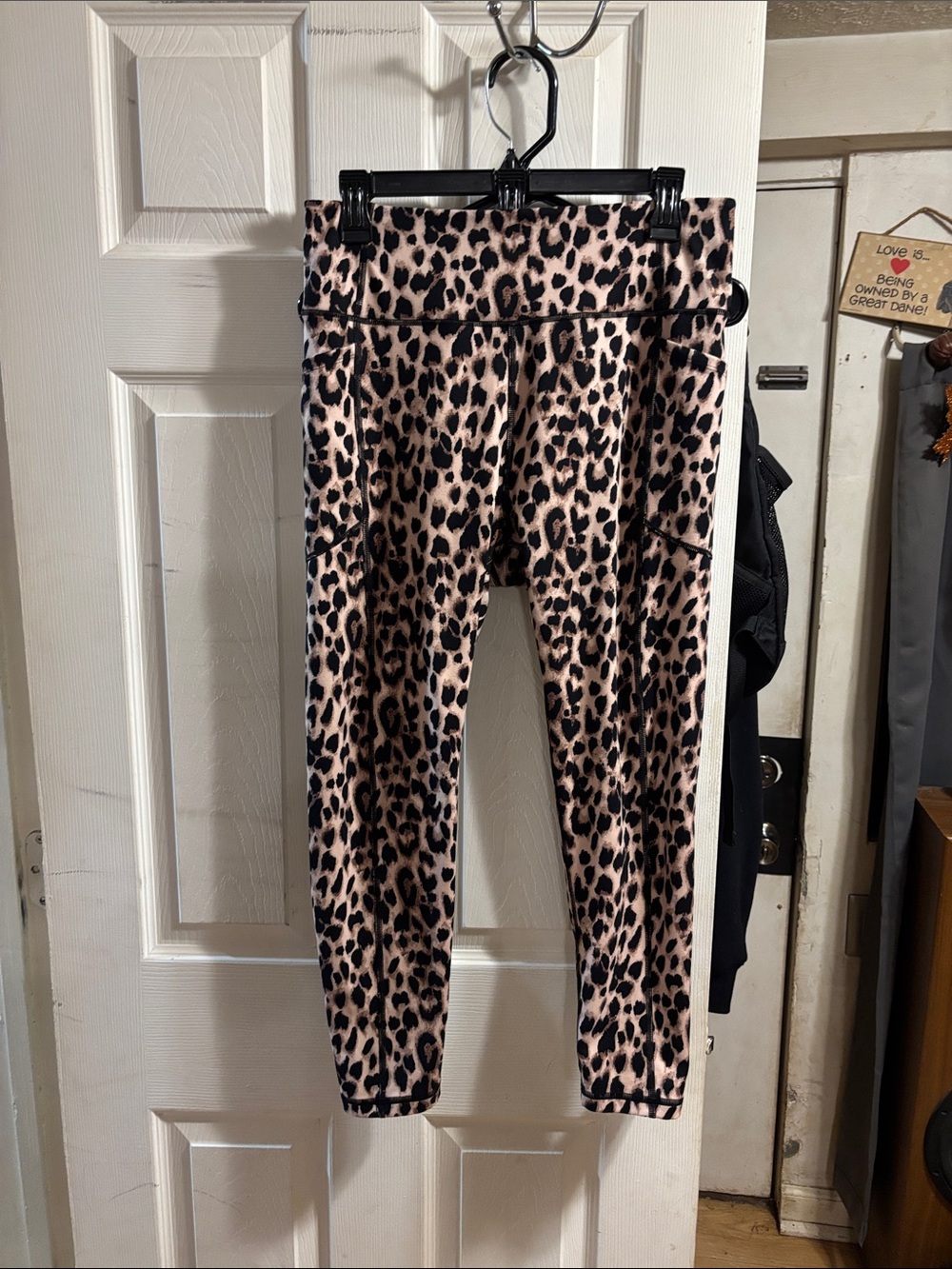 Victoria's Secret Pink Leopard Print High-Waist Leggings